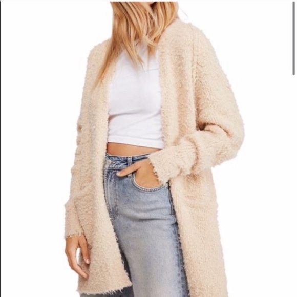 Free People Once In a Lifetime Long Cardigan - Picture 5 of 8